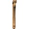 Ekena Millwork Legacy Arts and Crafts Smooth Bracket w/ Offset Brace, Western Red Cedar, 5 1/2"W x 48"D x 48"H BKT0604X48X48LEC03SWR - alternate 2
